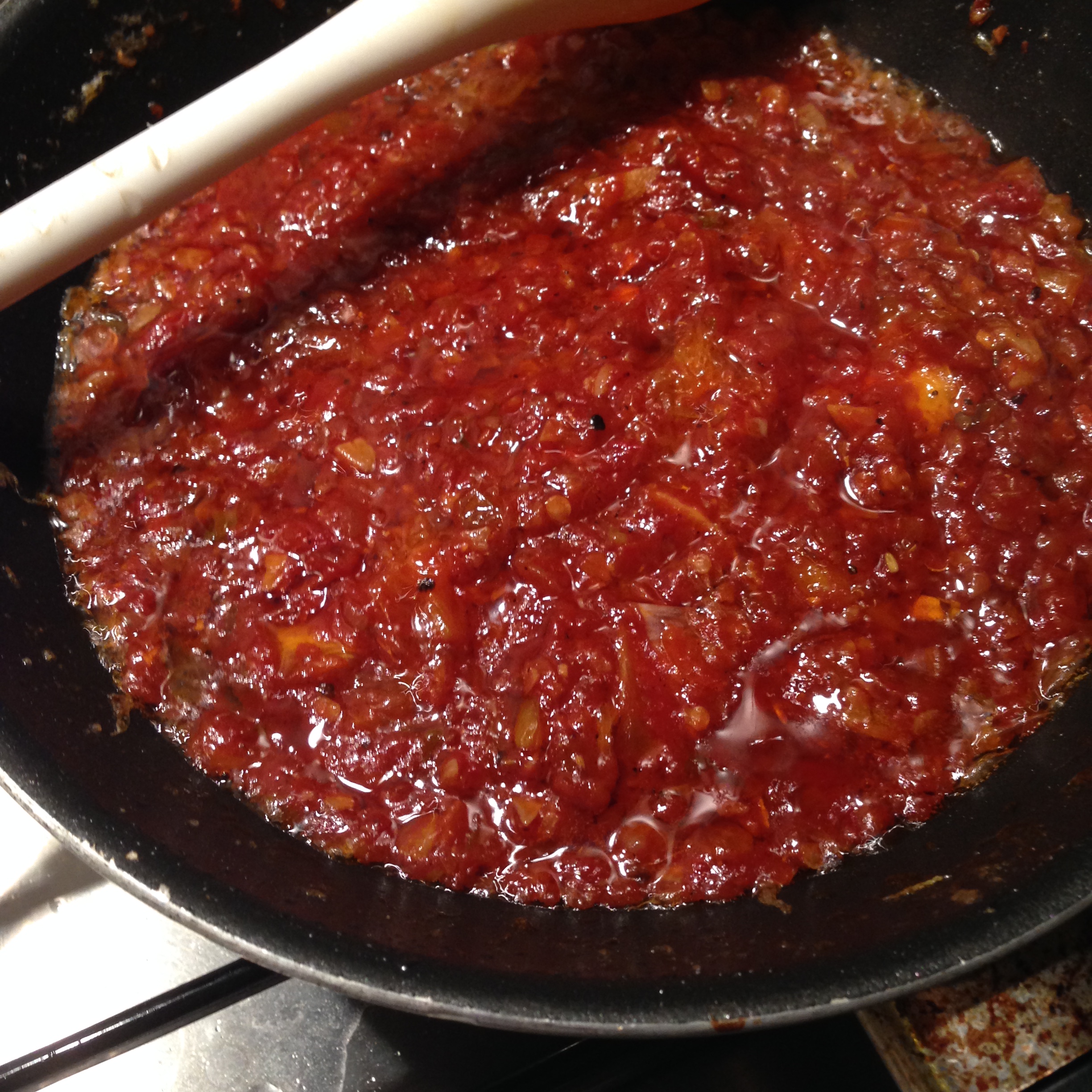 finished chilli sauce