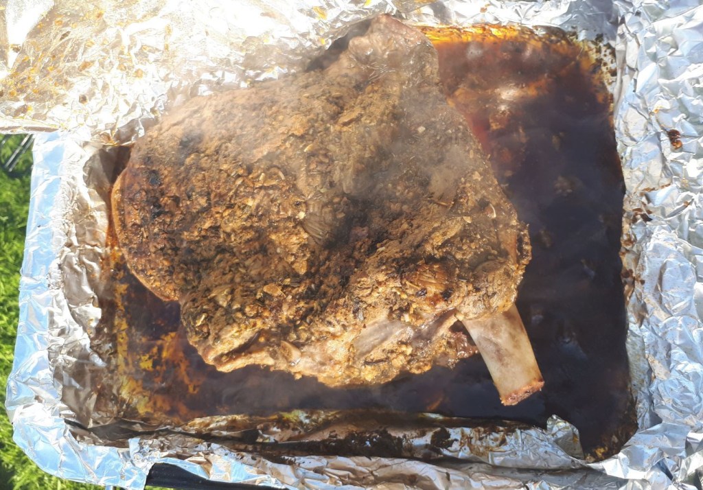 Easy Barbecued Lamb Shoulder Recipe